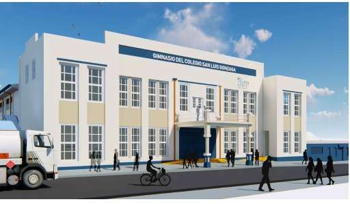 Nuevo diseño del Gimnasio del San Luis Gonzaga