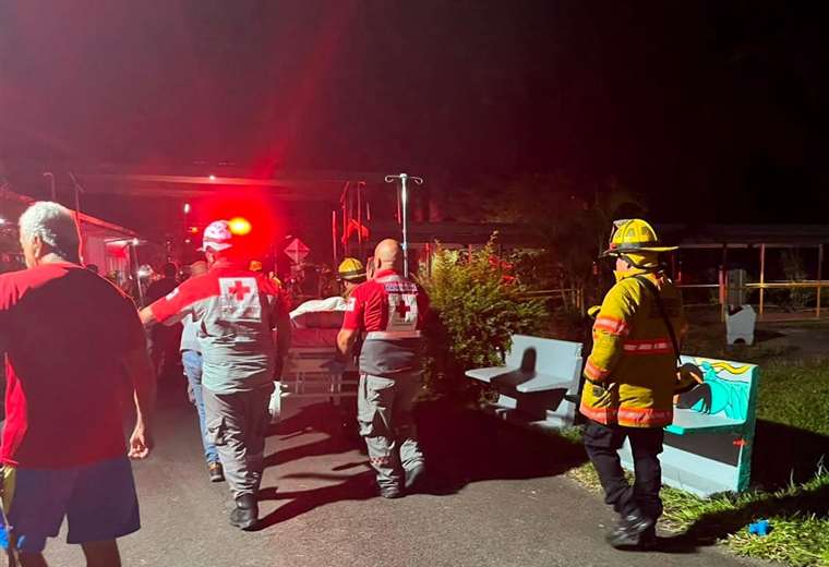 Incendio en asilo de Alajuela