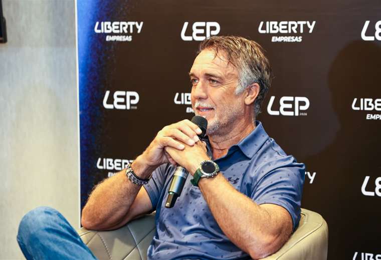Gabriel Batistuta, exdelantero argentino
