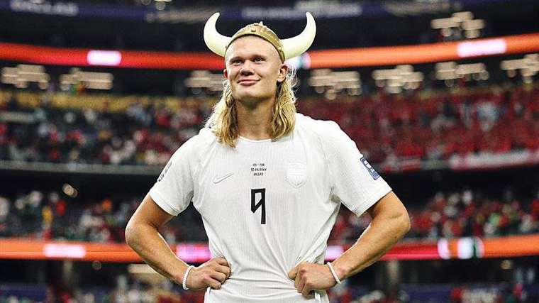 Cinco datos que quizás no sabías de Haaland, el vikingo que hace historia en el Mundial