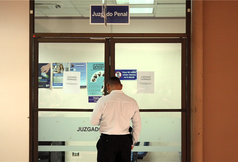 Allanamiento en Juzgado Penal de Pococí