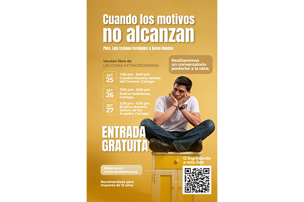 Padre Esteban Fernandez presenta obra para prevenir suicidios