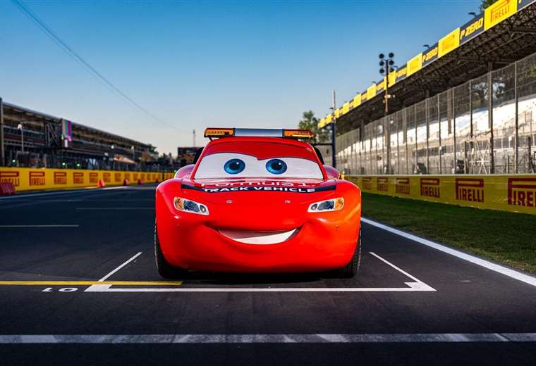 Rayo McQueen estará en el Gran Premio de Italia de la Fórmula 1