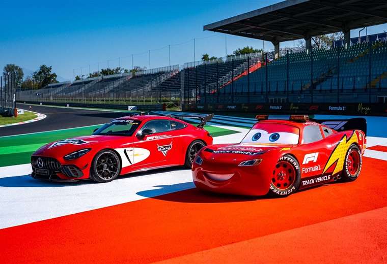 Rayo McQueen estará en el Gran Premio de Italia de la Fórmula 1